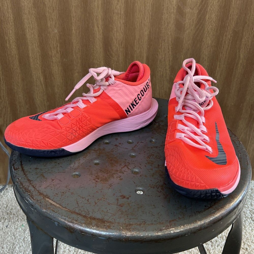 Nike Court Air Zoom‎ Zero Pink Womens Size 6. AA8022-604